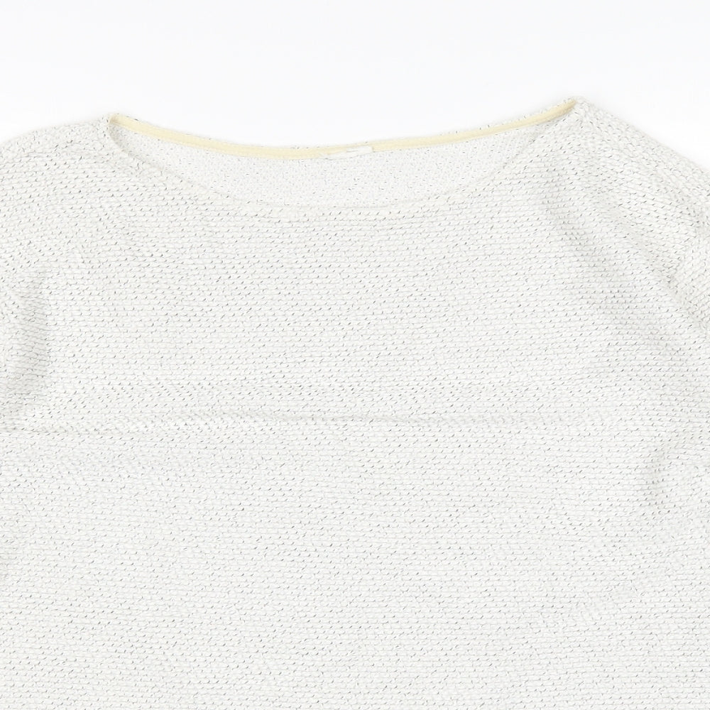 Preworn Womens White   Pullover Jumper Size M