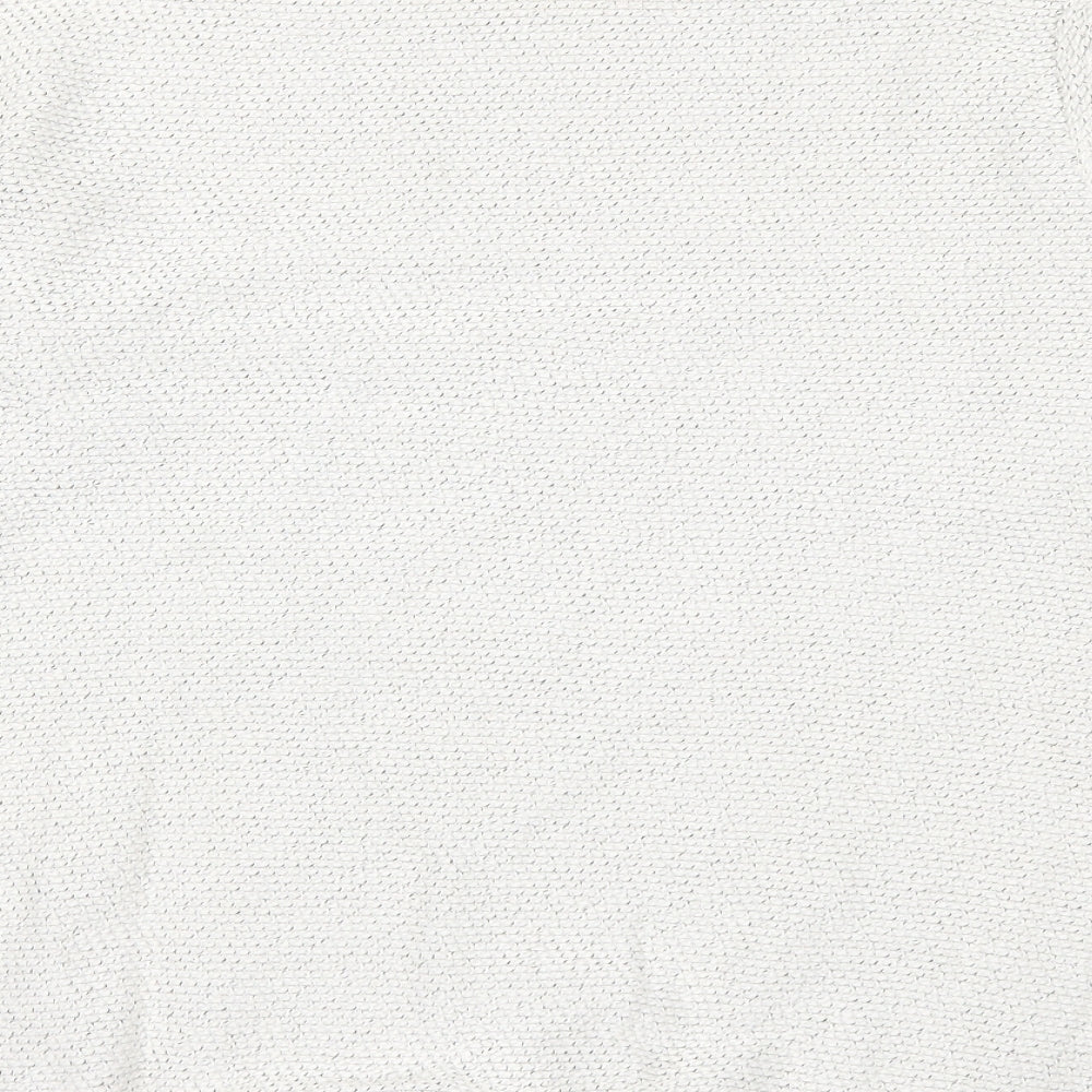 Preworn Womens White   Pullover Jumper Size M