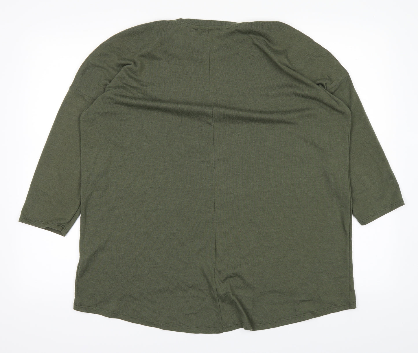 Primark Womens Green   Basic T-Shirt Size 16