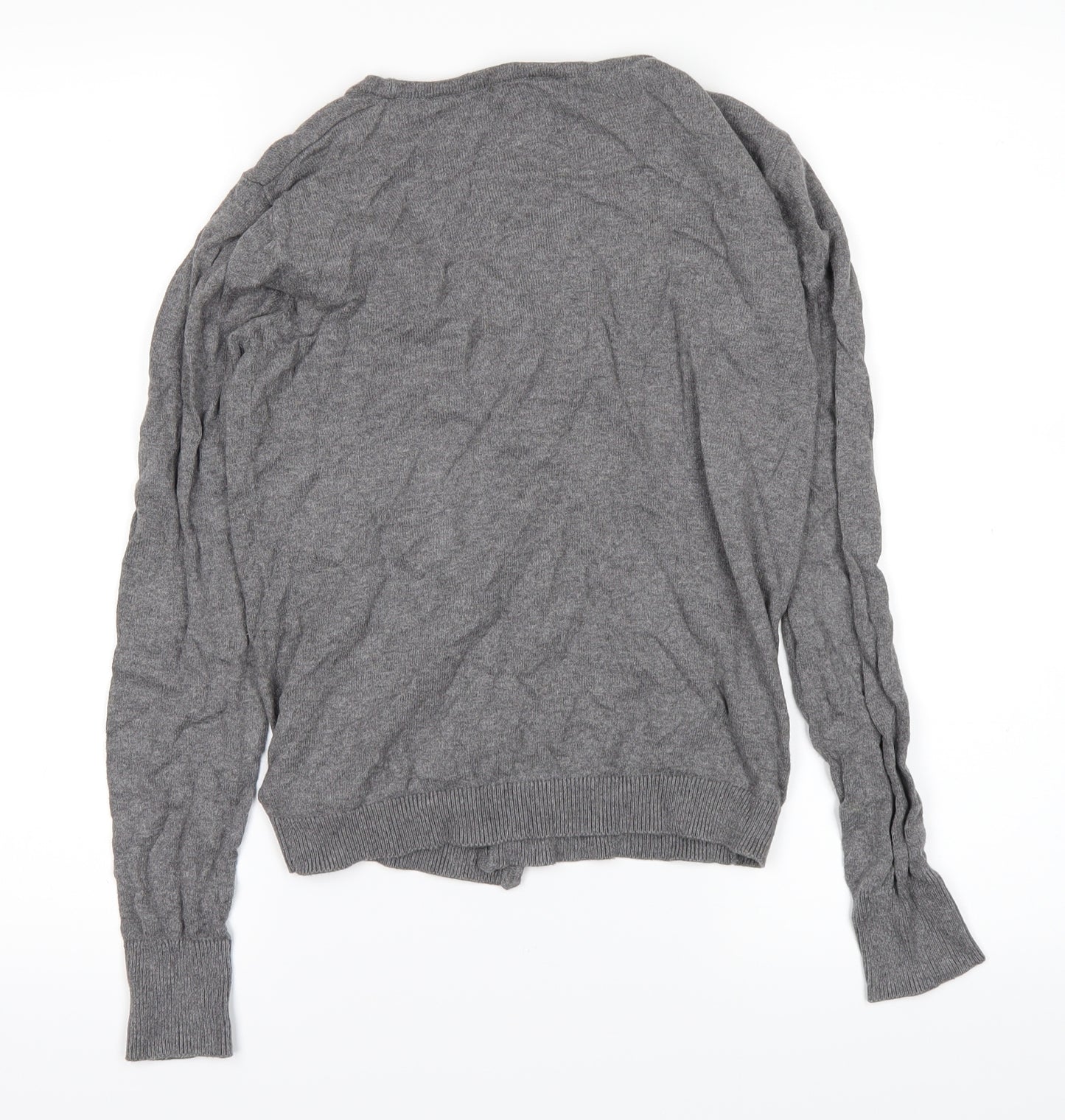 Primark Womens Grey   Cardigan Jumper Size 8