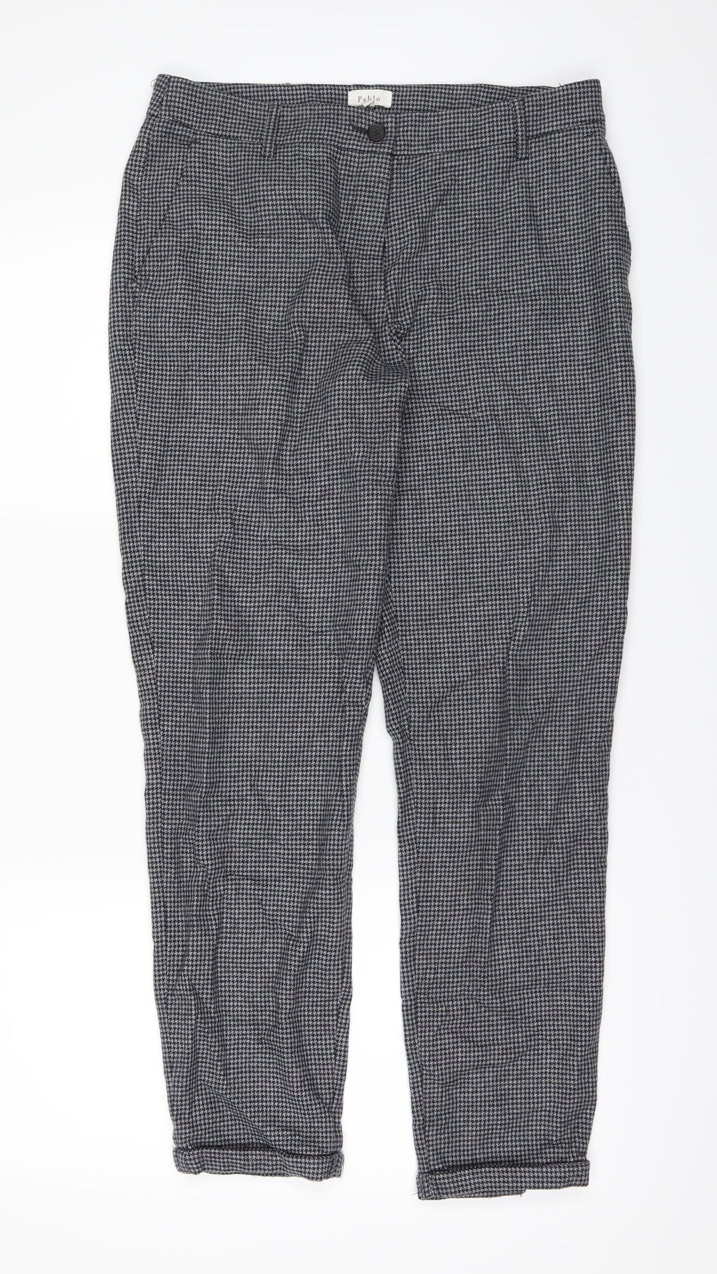 Pablo Womens Green   Trousers  Size 8 L27 in