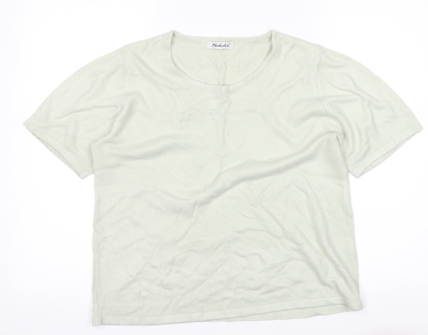 Berkertex Womens Grey   Basic T-Shirt Size 16