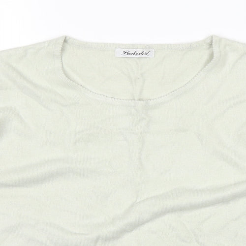 Berkertex Womens Grey   Basic T-Shirt Size 16