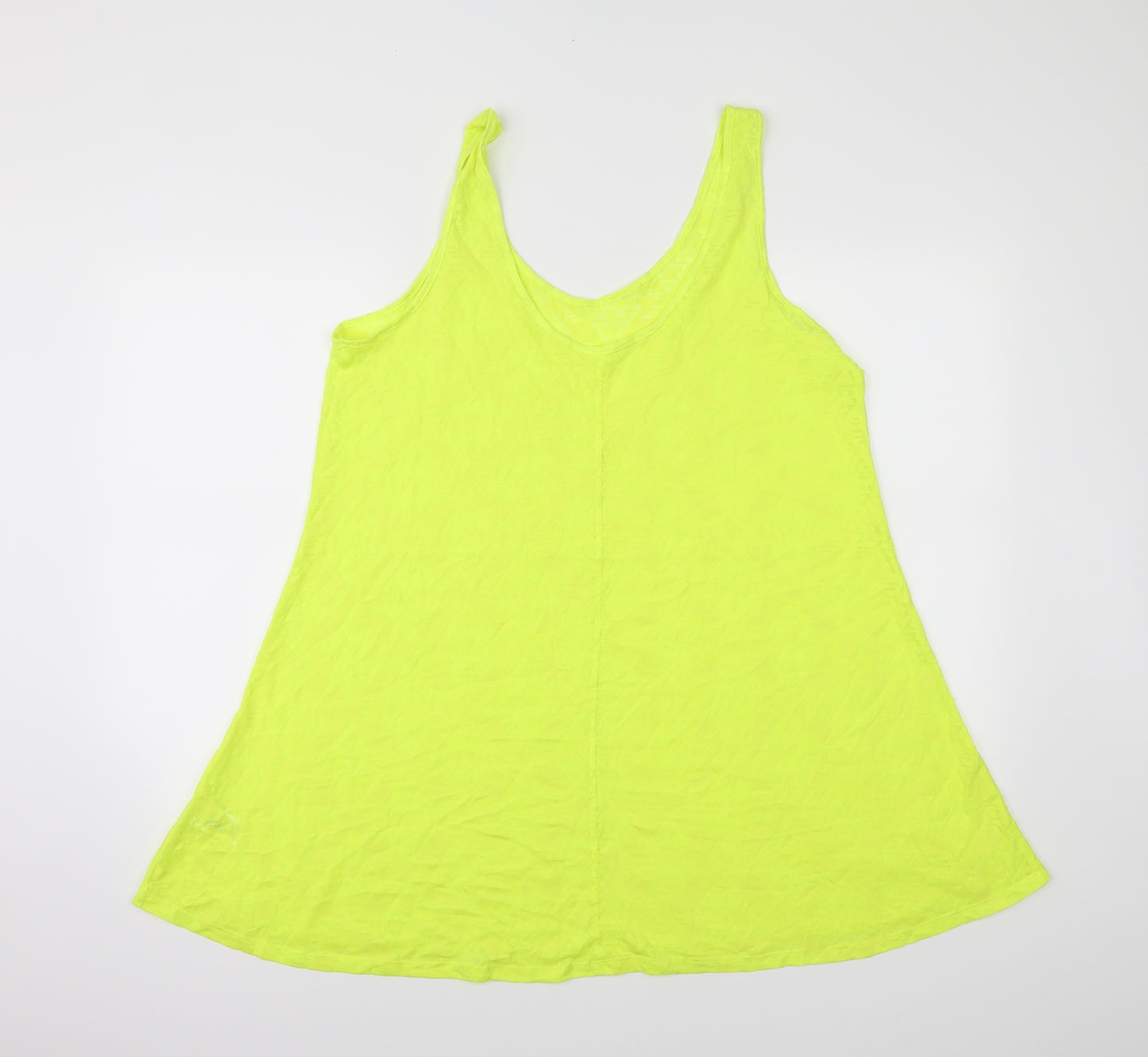 Matalan Womens Yellow   Camisole Tank Size 16