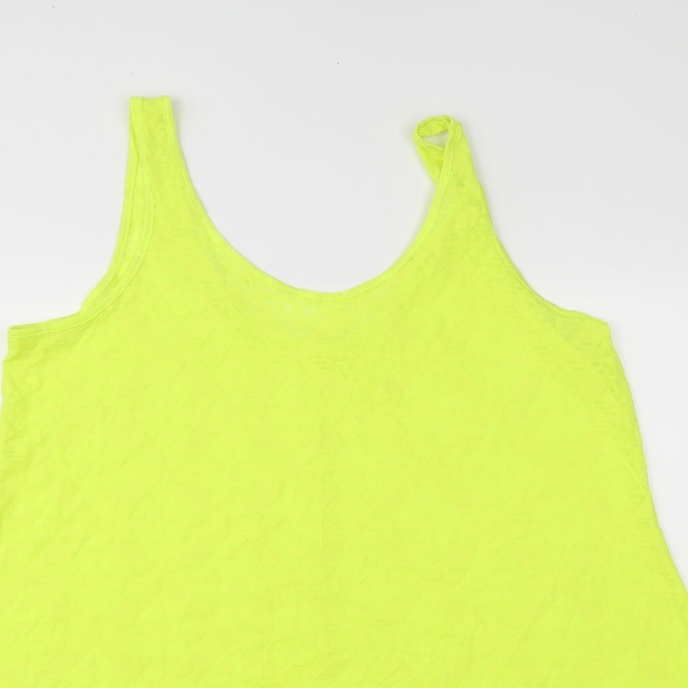 Matalan Womens Yellow   Camisole Tank Size 16
