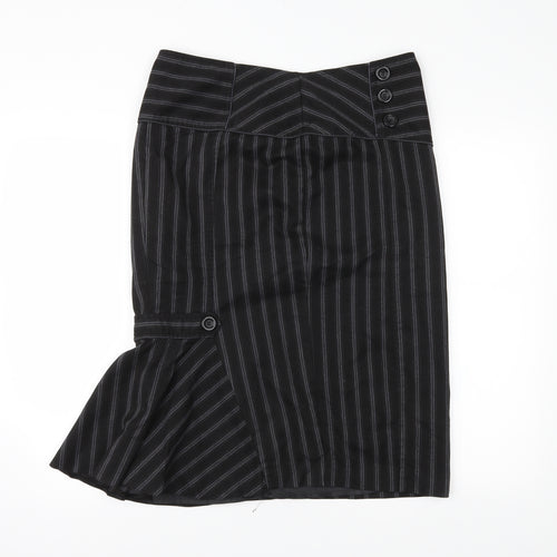 NEXT Womens Black   A-Line Skirt Size 16