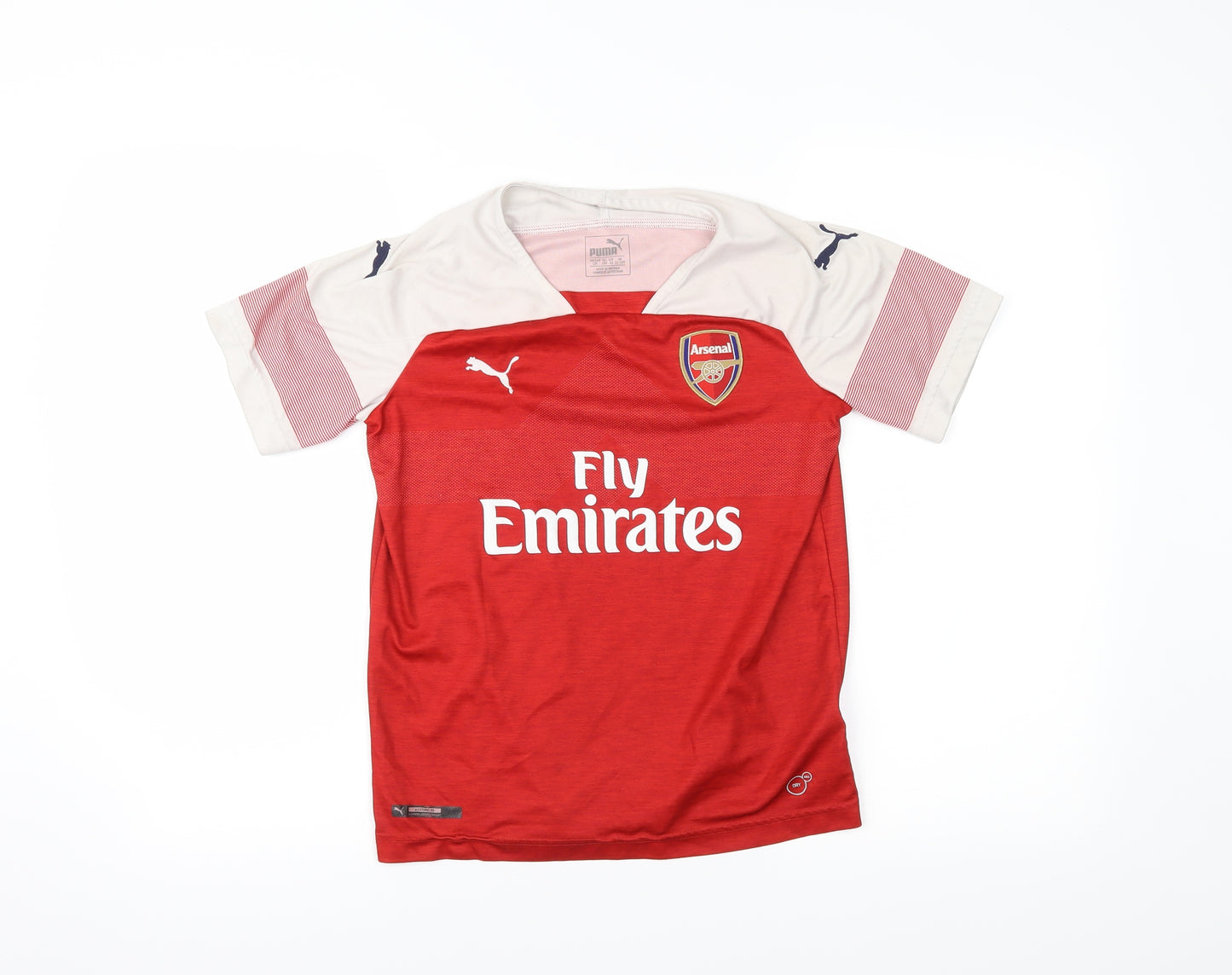 PUMA Boys Red   Basic T-Shirt Size 11-12 Years  - Football