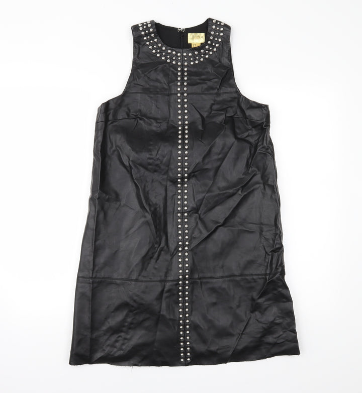 H&M Womens Black   A-Line  Size 10