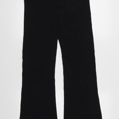 Marks and Spencer Womens Black   Cropped Leggings Size 12 L27 in