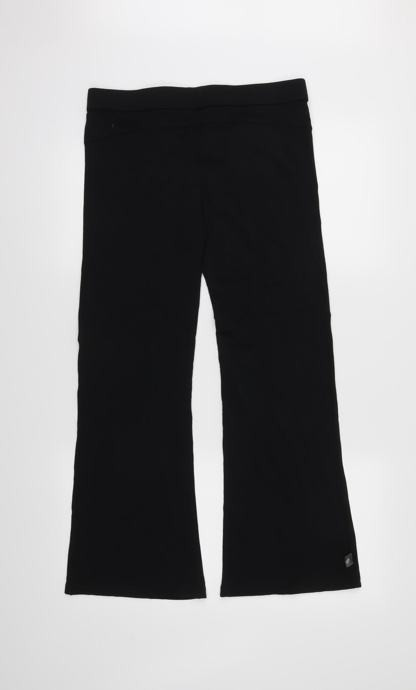 Marks and Spencer Womens Black   Cropped Leggings Size 12 L27 in