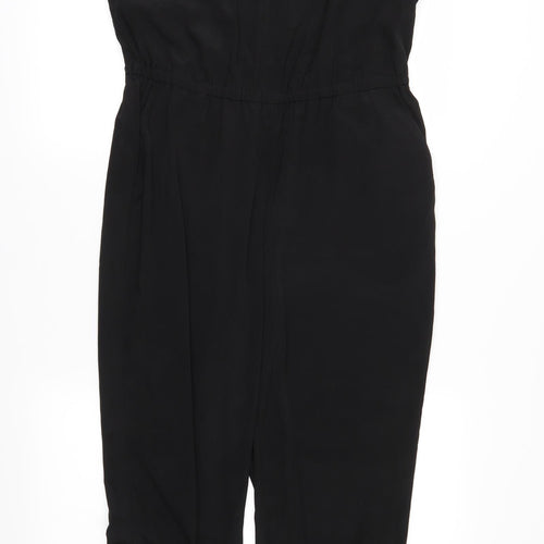 Mango Womens Black   Jumpsuit One-Piece Size M L28 in