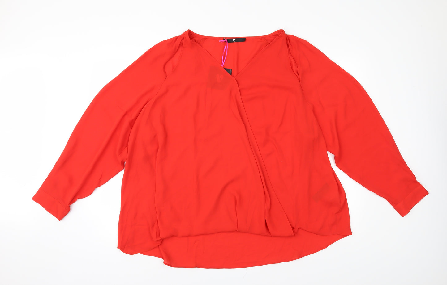 Very Womens Orange   Basic Blouse Size 28