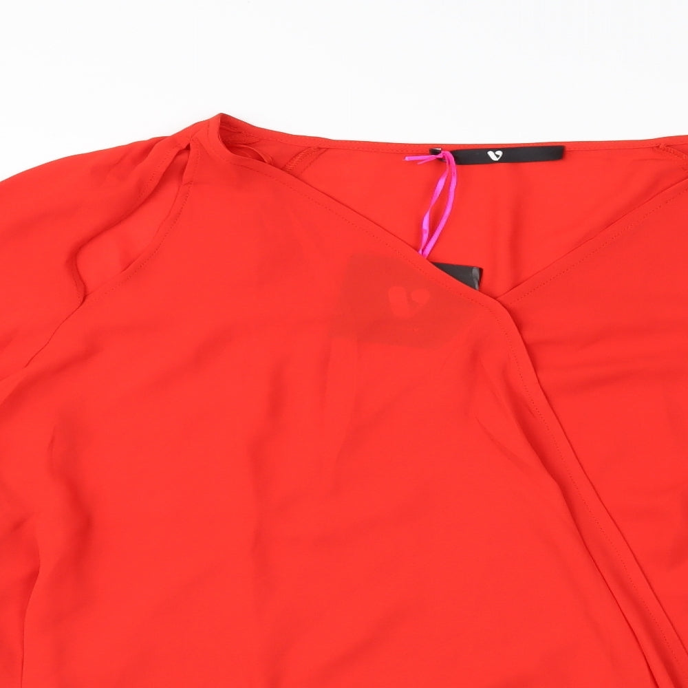 Very Womens Orange   Basic Blouse Size 28