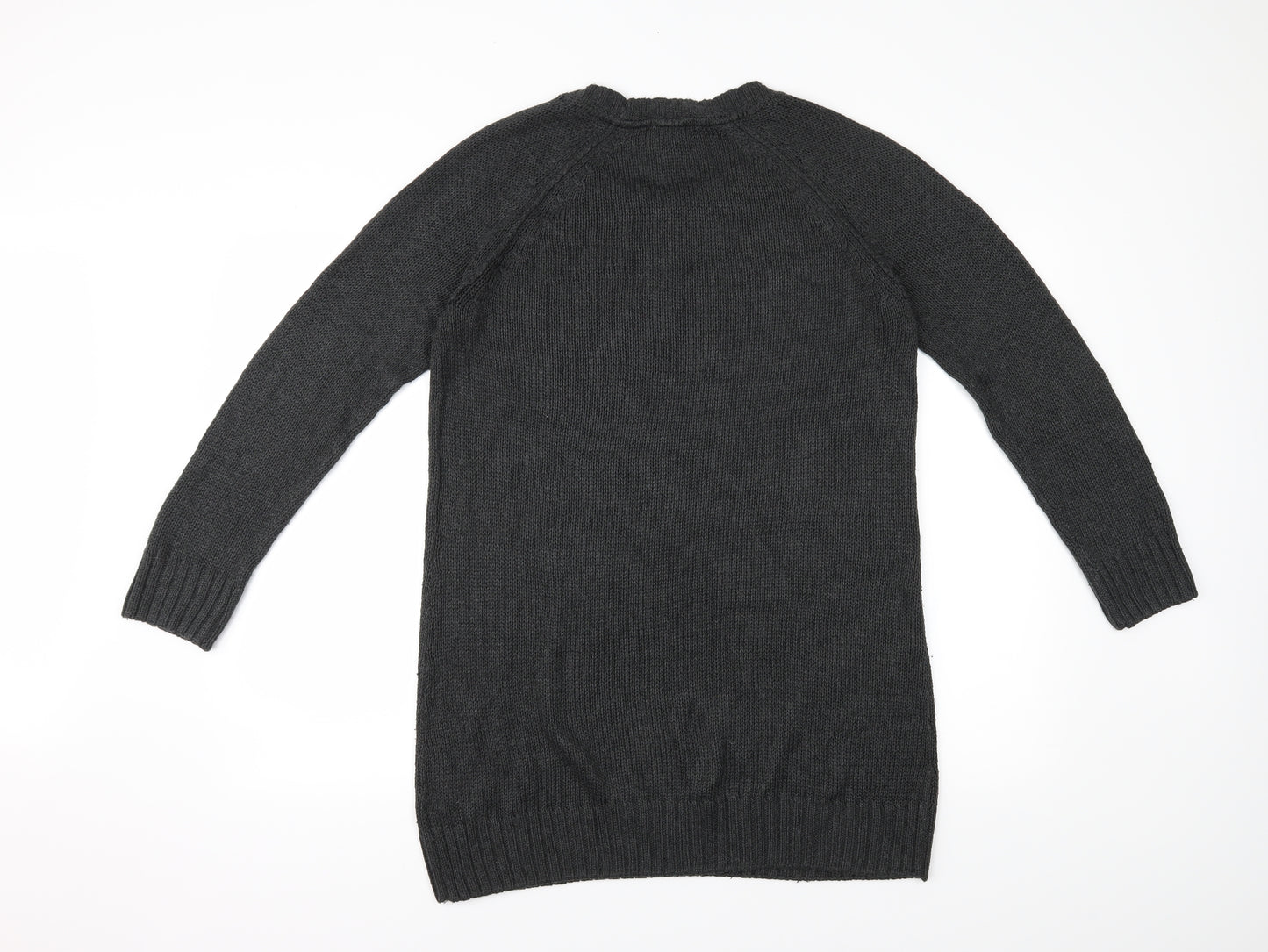 H&M Womens Grey   Pullover Jumper Size M