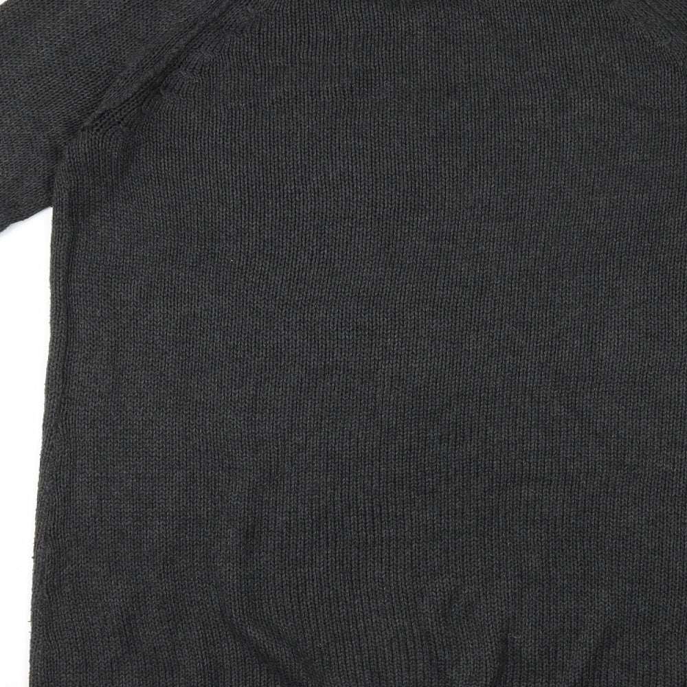 H&M Womens Grey   Pullover Jumper Size M