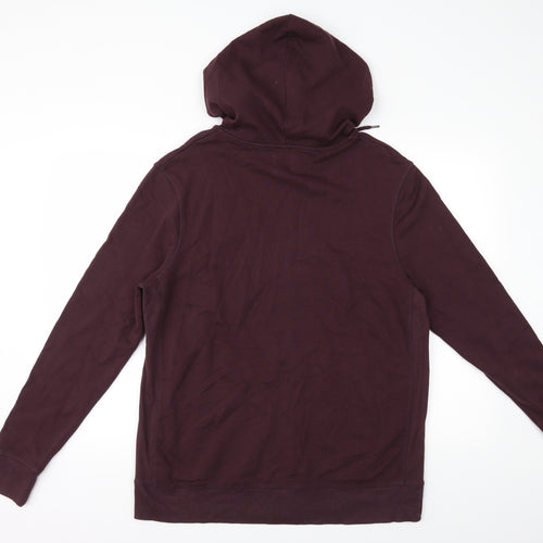 River Island Mens Purple   Full Zip Hoodie Size XL