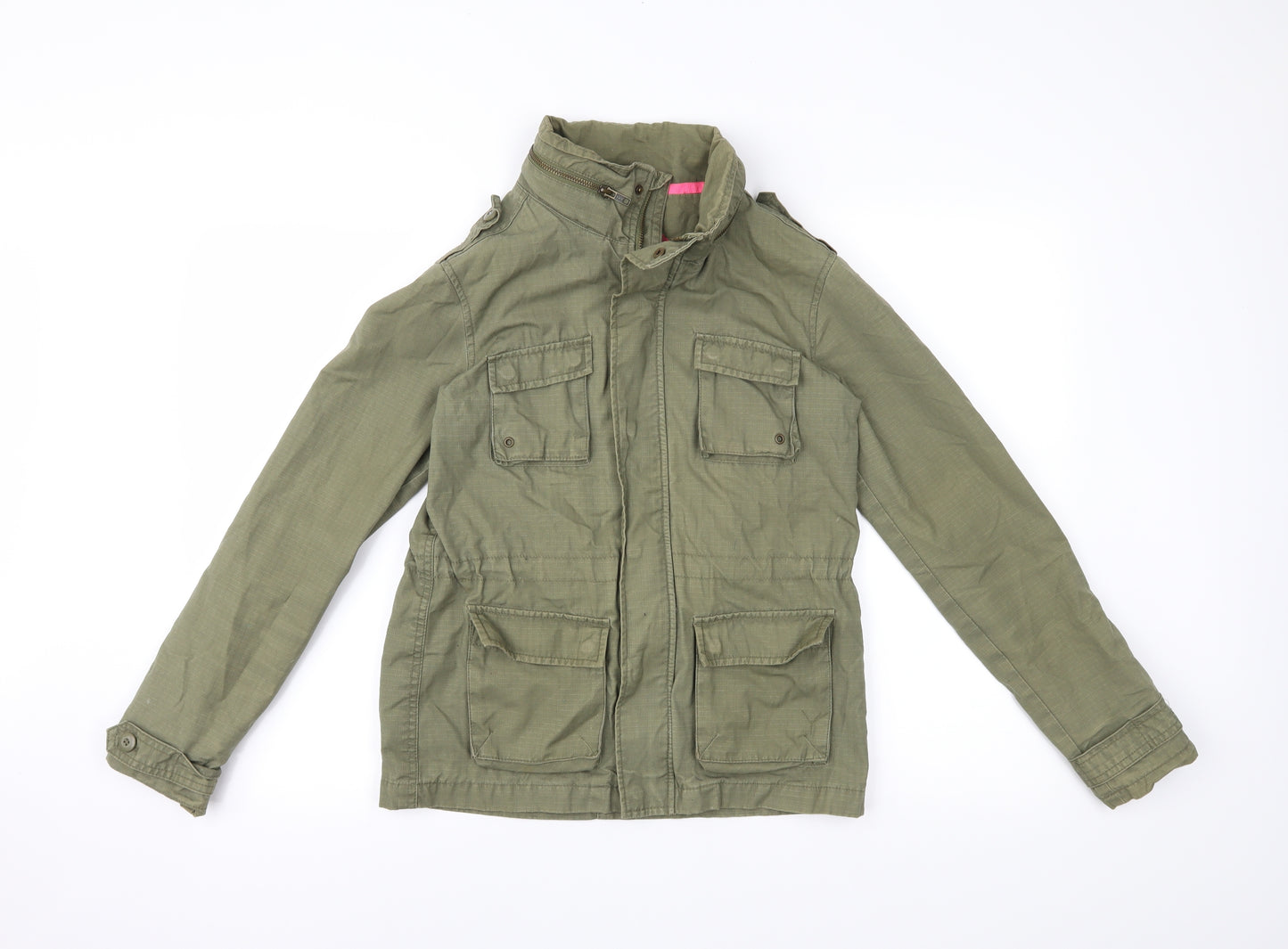 H&M Girls Green   Jacket Coat Size 13 Years