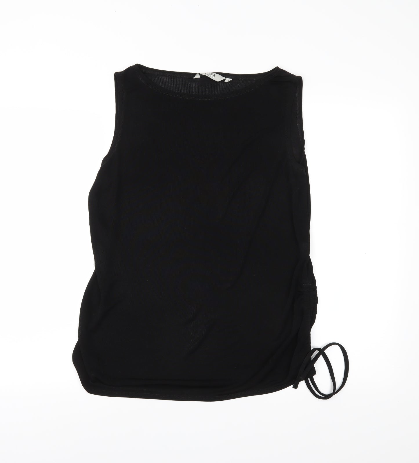 Zona Womens Black   Basic Tank Size 18