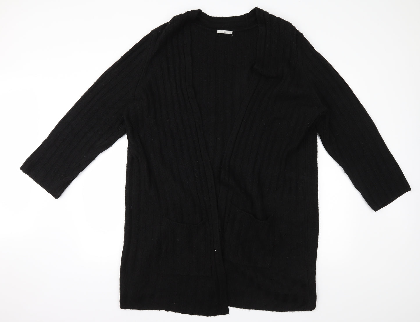 TU Womens Black   Cardigan Jumper Size 22