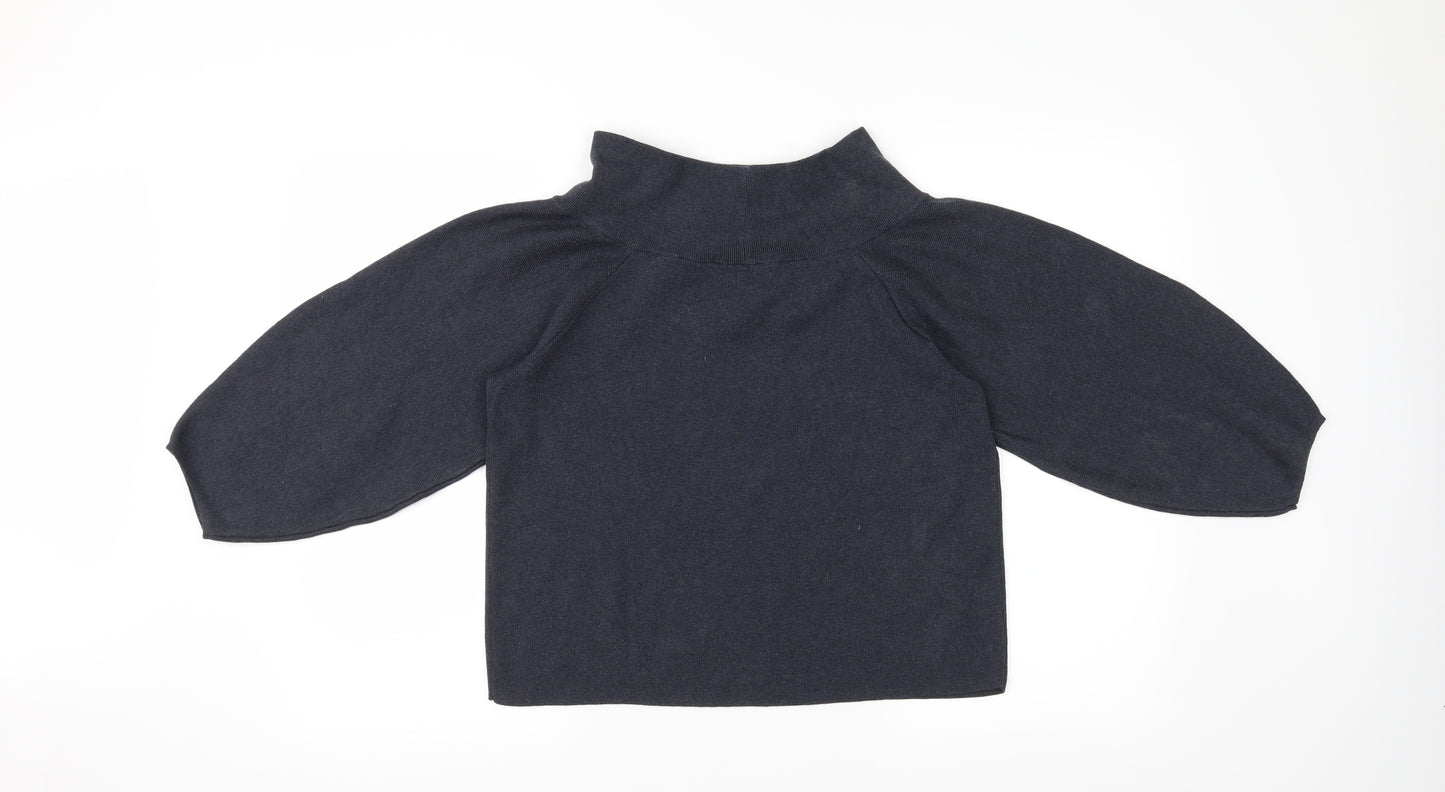 H&M Womens Grey   Pullover Jumper Size L