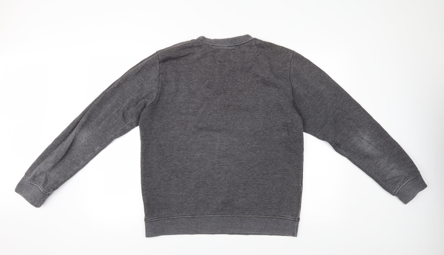 Element Mens Grey   Pullover Jumper Size L