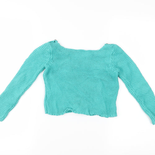 Strawberry Faire Girls Blue   Pullover Jumper Size 6 Years