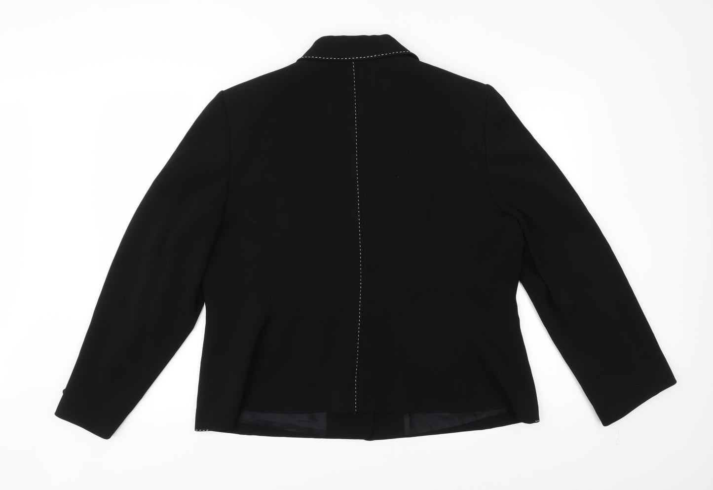 Windsmoor Womens Black   Jacket Blazer Size 20
