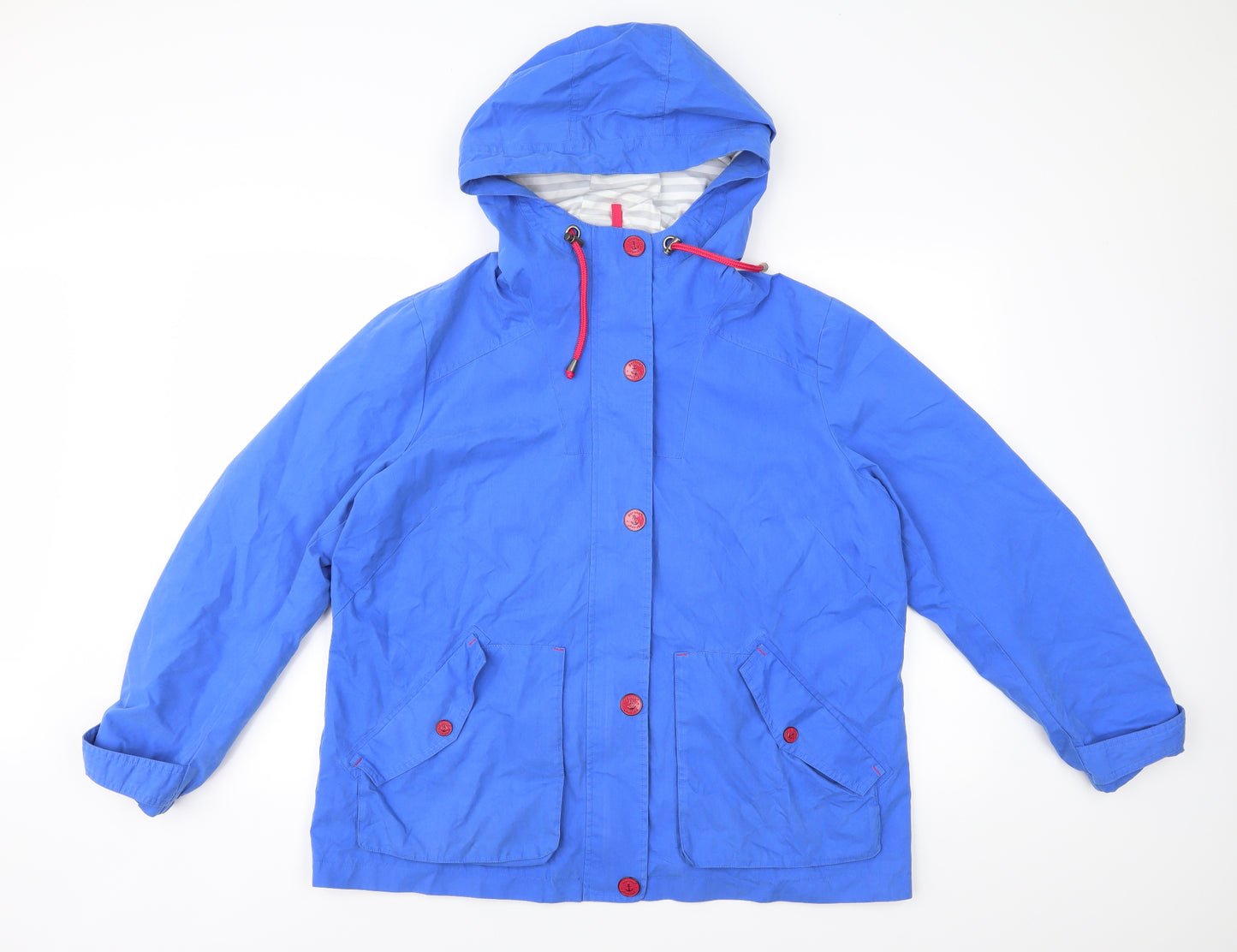 M&S Womens Blue   Jacket Coat Size 18