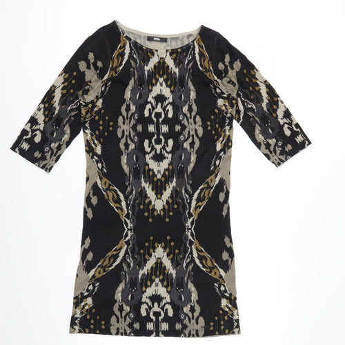 Marks and Spencer Womens Black   A-Line  Size 12