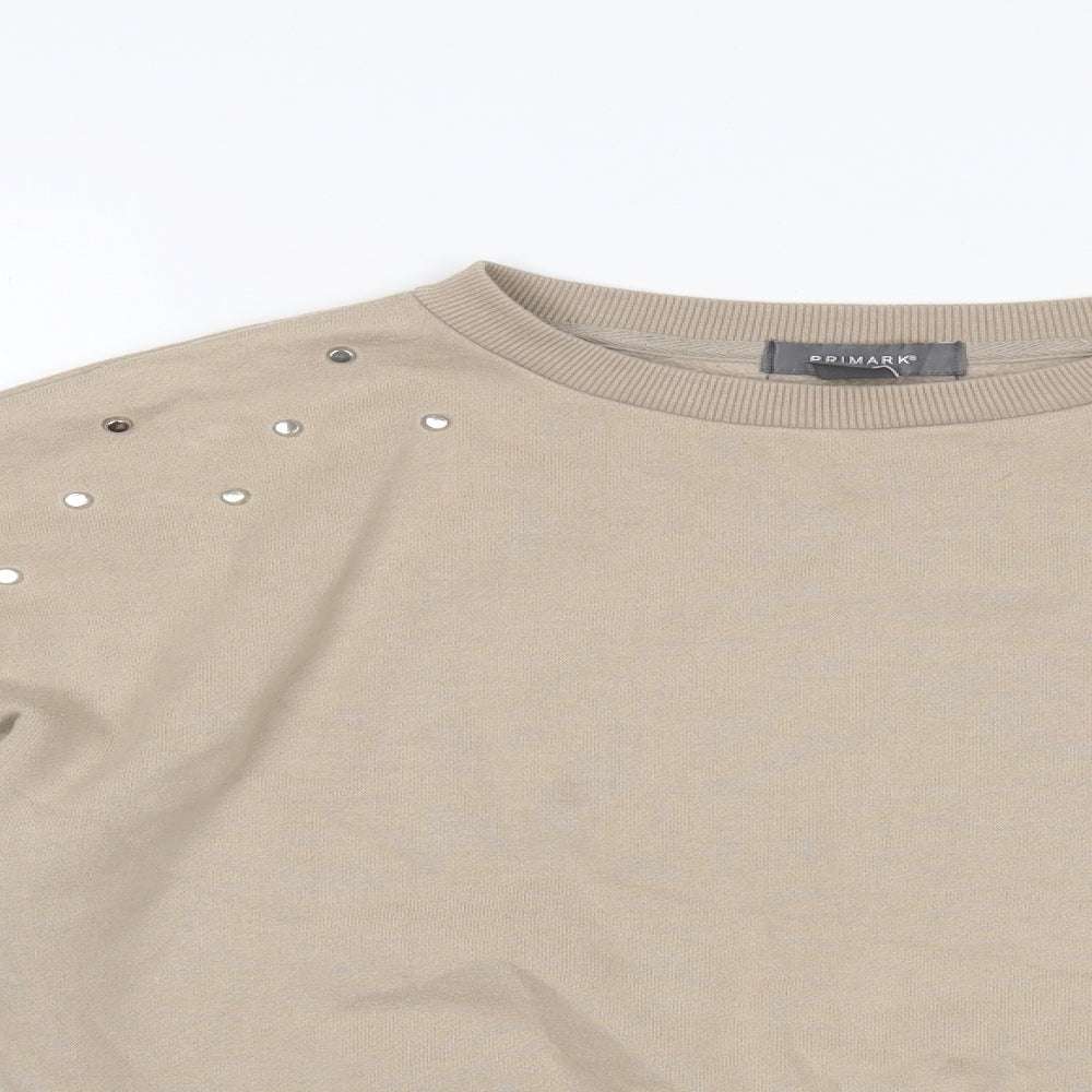 Primark Womens Beige   Pullover Jumper Size 8