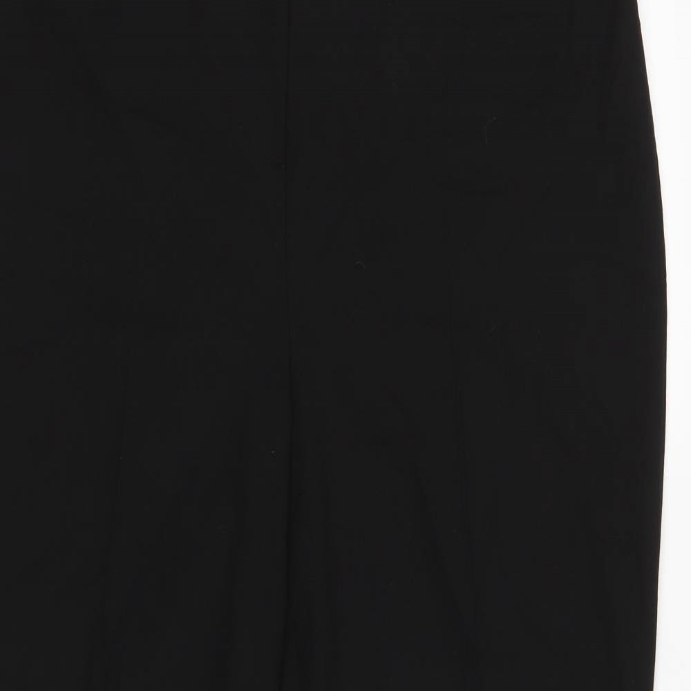 CC Womens Black   Trousers  Size 14 L27 in