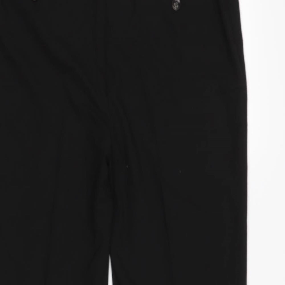 CC Womens Black   Trousers  Size 14 L27 in