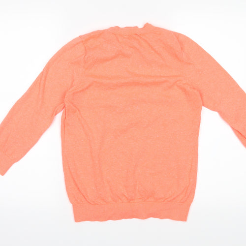 Mint Velvet Womens Orange   Basic T-Shirt Size 12