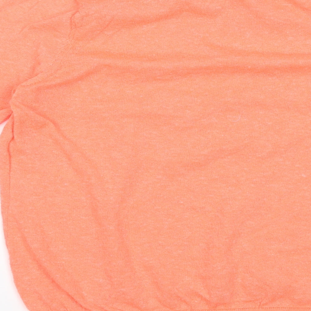 Mint Velvet Womens Orange   Basic T-Shirt Size 12