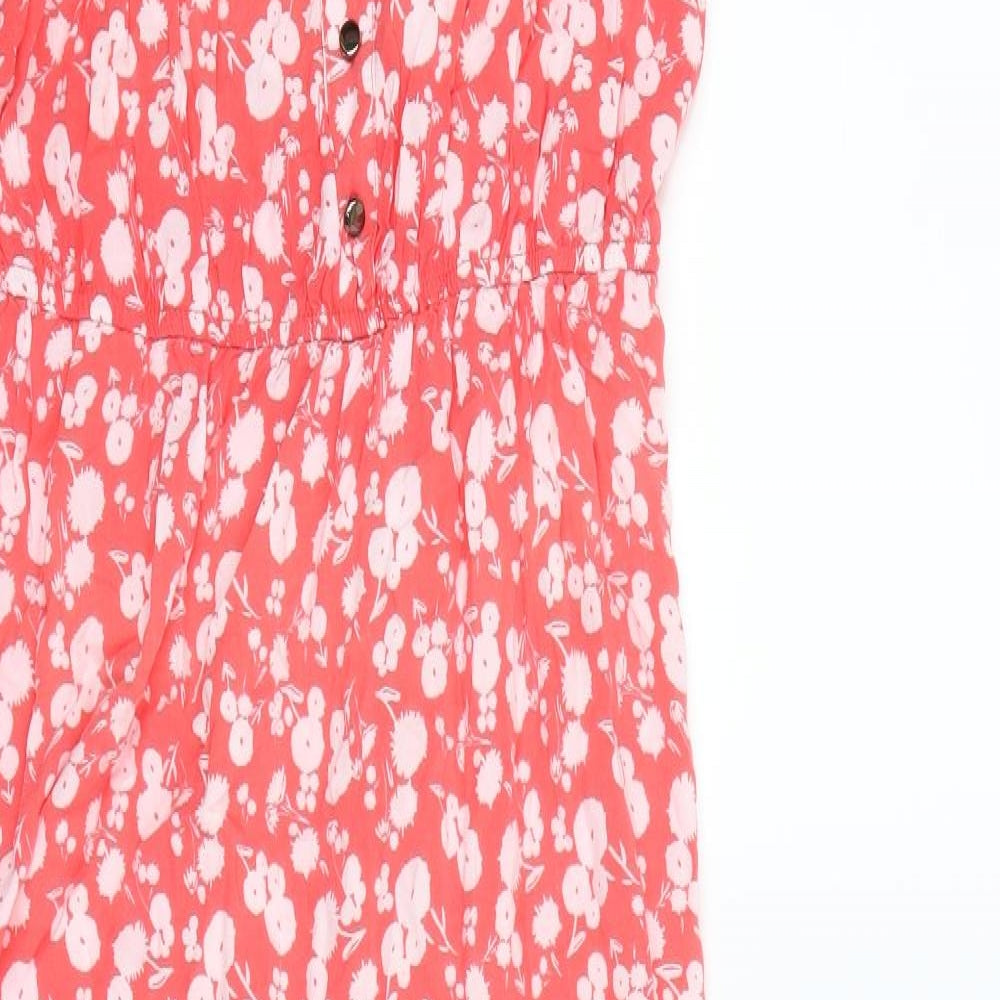 George  Womens Red Fair Isle  Maxi  Size 18