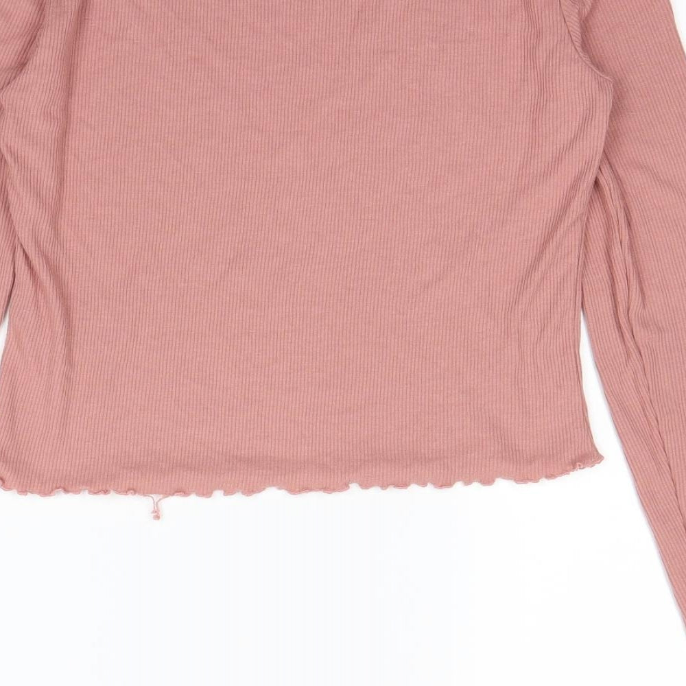 Preworn Womens Pink   Basic T-Shirt Size M
