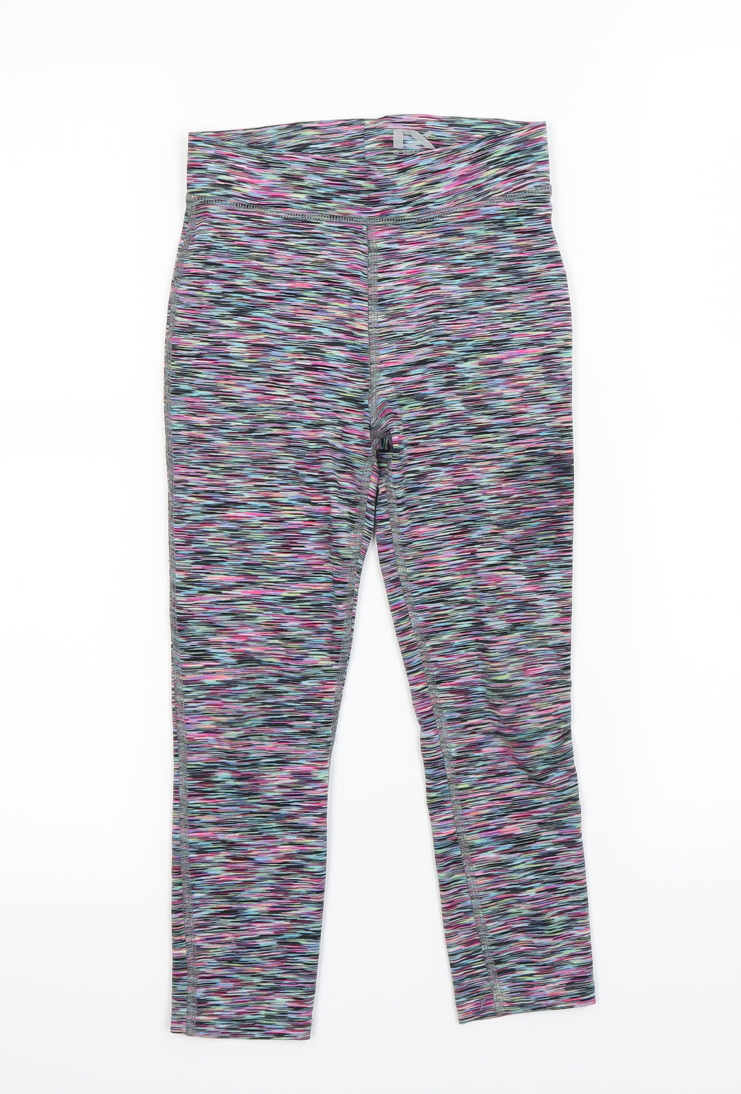 Next  Girls Multicoloured Herringbone  Jegging Trousers Size 7 Years