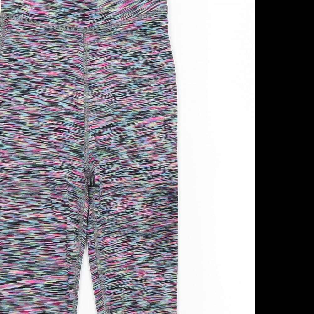 Next  Girls Multicoloured Herringbone  Jegging Trousers Size 7 Years