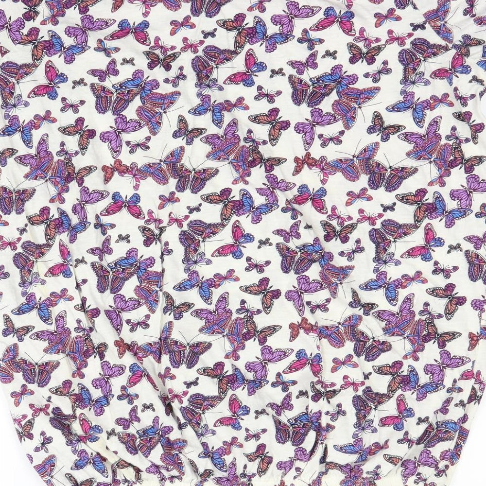 George Womens Multicoloured Animal Print  Basic Blouse Size 20