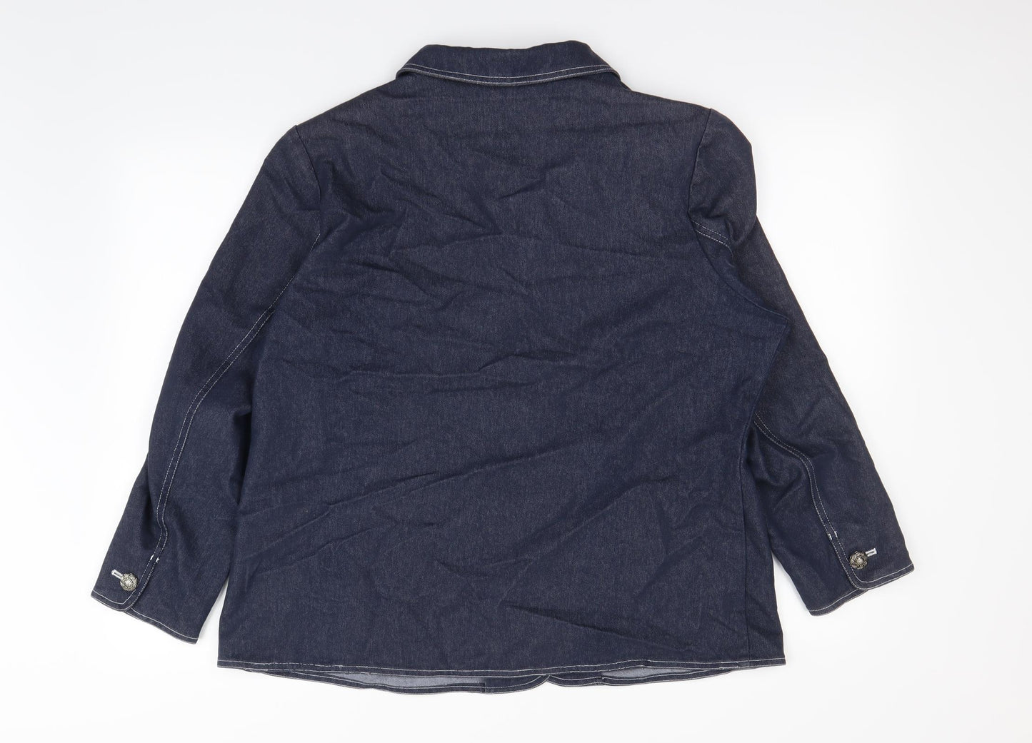 Daxon Womens Blue   Jacket Coat Size 20