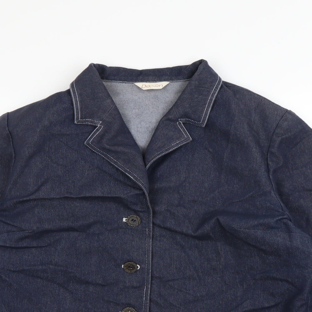 Daxon Womens Blue   Jacket Coat Size 20