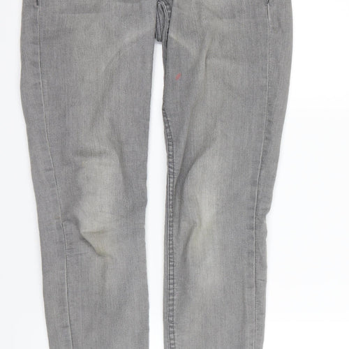 H&M Womens Grey   Mom Jeans Size 6 L27 in