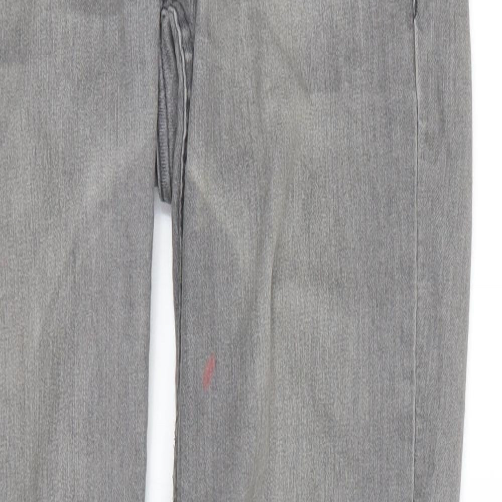 H&M Womens Grey   Mom Jeans Size 6 L27 in