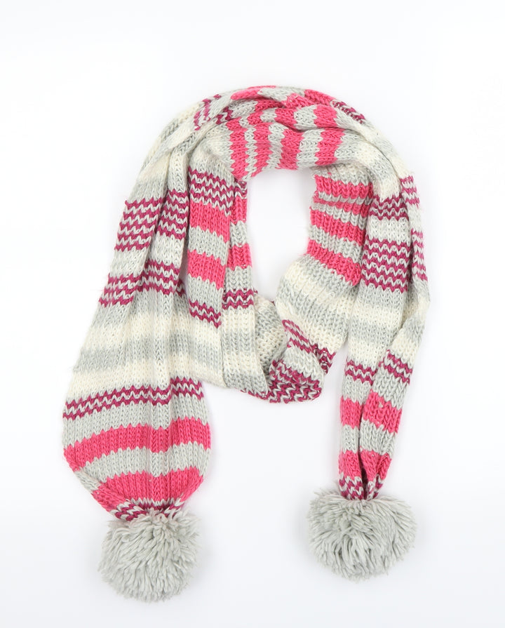 Preworn Multicoloured Striped Scarf