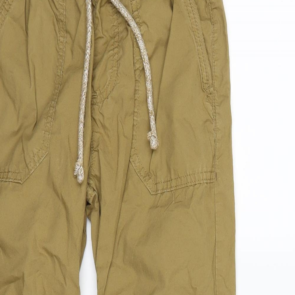 Preworn Boys Beige   Cargo Trousers Size 8-9 Years