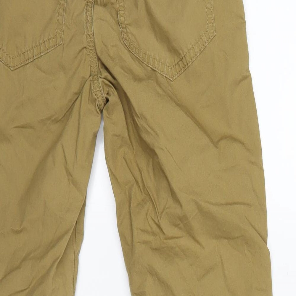 Preworn Boys Beige   Cargo Trousers Size 8-9 Years