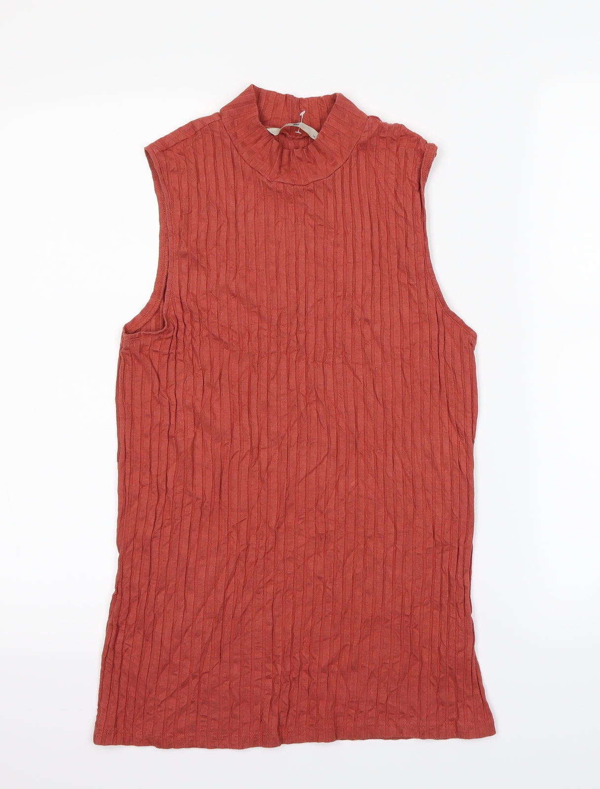 TU Womens Orange   Basic Tank Size 14