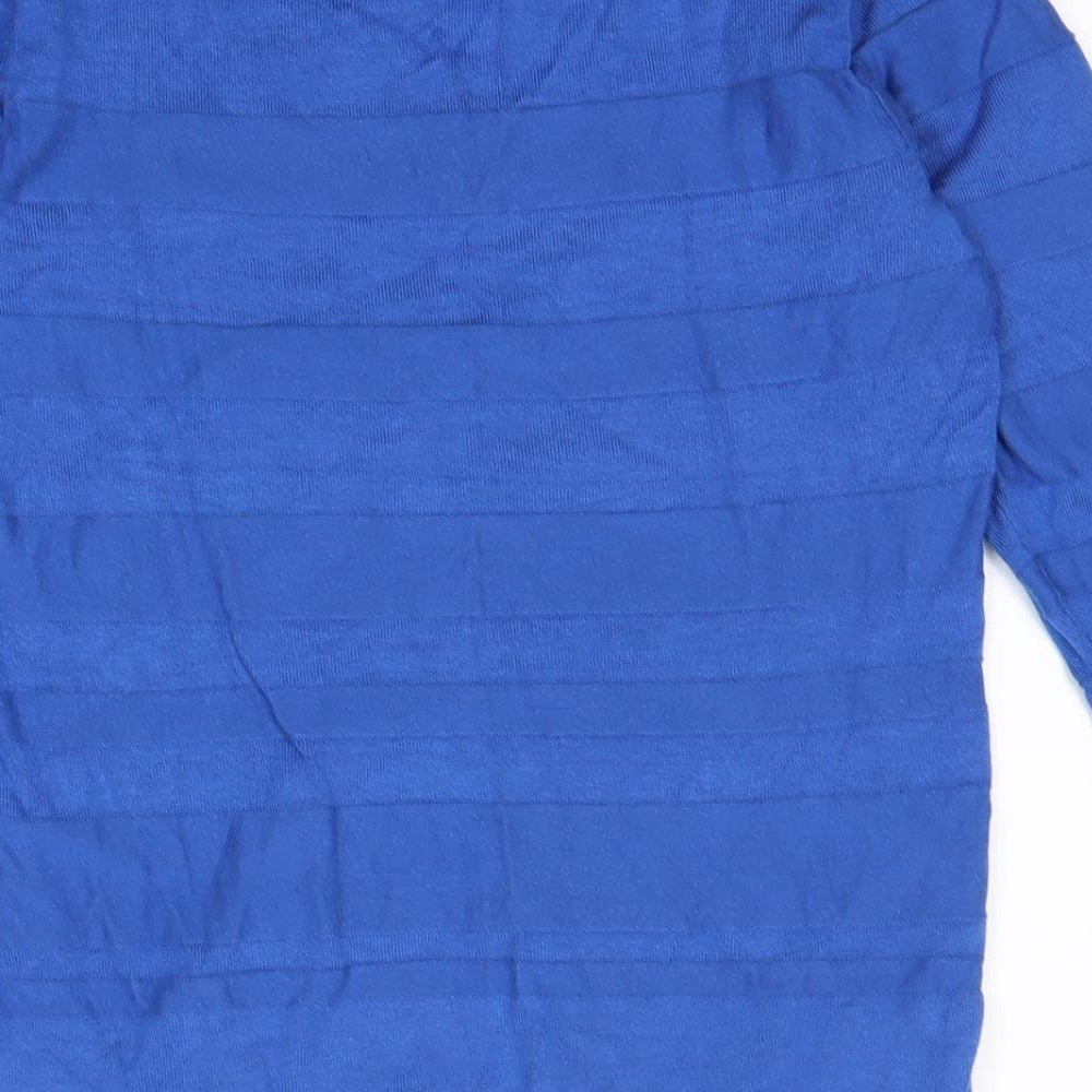 W Womens Blue   Basic T-Shirt Size 12