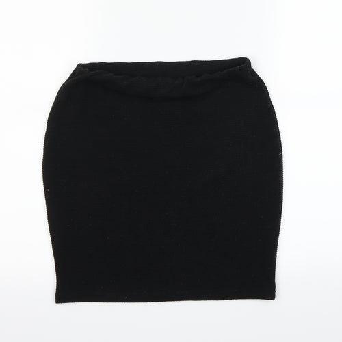 New Look Womens Black   Mini Skirt Size 10