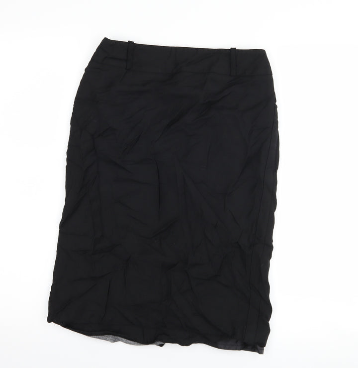 Monsoon Womens Black Straight & Pencil Skirt Size 8